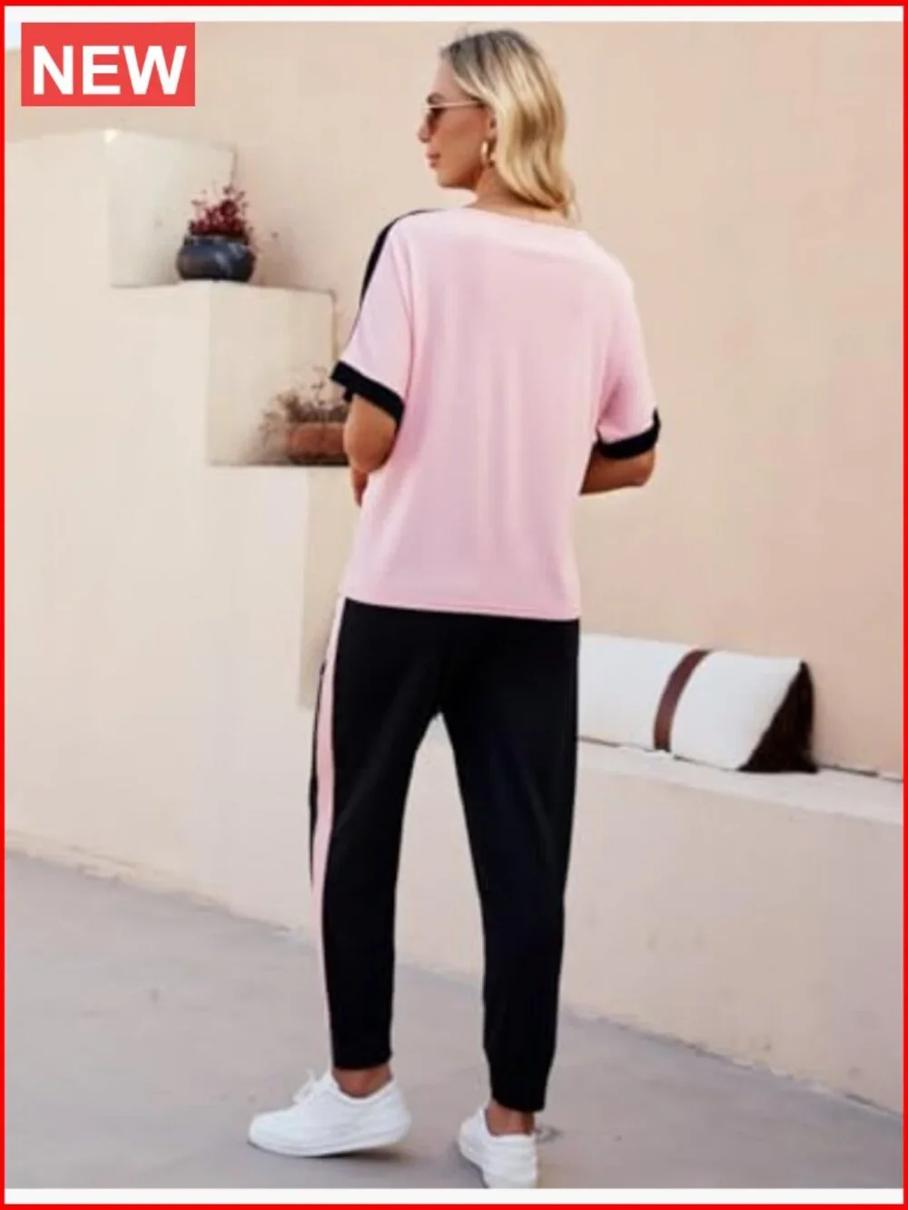 Women 2 Piece Lounge Sets Soft Sweatsuits Matching Activewear Tracksuit